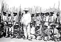 Mandume ya Ndemufayo, Rei dos Cuanhamas, em Oihole