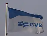 Bandeira da Empresa de Transporte Público GVB Amsterdam