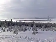 A comuna vista de Galtispuoda