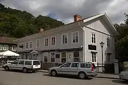 A praça Gamla torget em Kungälv