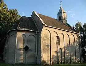 Igreja em Gáň.