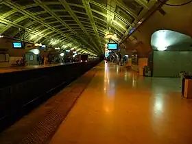 Visão geral da estação.