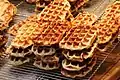 Waffles frescos de Liège