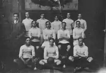 Equipa de futebol do GEBA em 1906