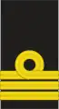 Marinhas do Brasil, Dinamarca, Reino Unido (Capitão de Fragata, Commander)