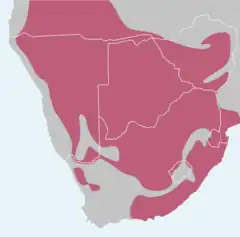 Distribuição geográfica