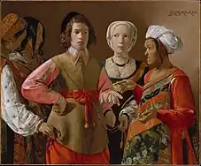 Georges de La TourLeitora da Sorte, 1630