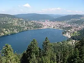 Vista de Gérardmer.