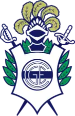 Escudo do "Club de Gimnasia y Esgrima La Plata".