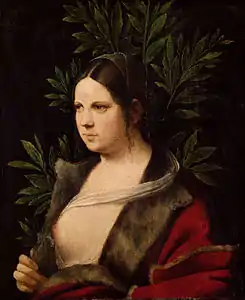 Laura ou Retrato de uma Jovem Noiva, 1506, Kunsthistorisches Museum, Viena