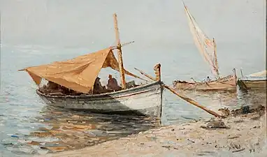 Castagneto (1850-1899)Tarde em Toulon (França), 1893