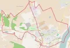 Localização de Gniew na Polónia