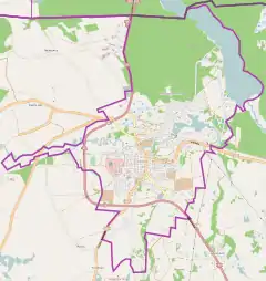 Localização de Gołdap na Polónia