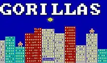 Tela do Jogo gorillas