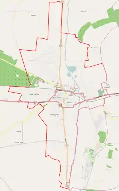 Localização de Gostyń na Polónia