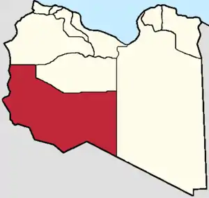 Localização de Ubari