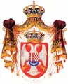 Primeiro brasão (1918-1921) do Reino dos Sérvios, Croatas e Eslovenos