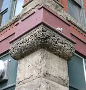 Detalhe arquitetônico, Portland, Oregon (fim do século XIXou início do século XX?)