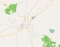 Localização de Gryfice na Polónia