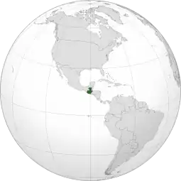 Localização  Guatemala