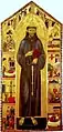 Guido di Graciano: São Francisco e cenas de sua vida, 1270