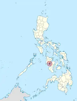 Guimaras na Visayas Ocidentais  Coordenadas : 10°34'N, 122°35'E