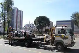 Viatura guincho da BPTran