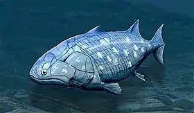 Guiyu oneiros, um peixe.