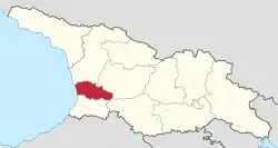 Localização de Guria