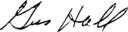Assinatura de Gus Hall