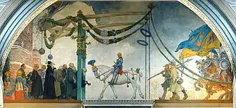 Gustav Vasas intåg, 1908(A entrada de Gustav Vasa em Estocolmo em 1523)