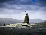 O HMS Vigilant, comissionado em 1996.