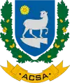 Brasão de armas de Acsa