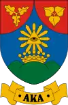 Brasão de armas de Aka