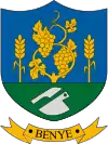 Brasão de armas de Bénye