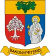 Brasão de armas de Bakonypéterd