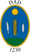 Brasão de armas de Dad