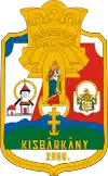 Brasão de armas de Kisbárkány