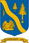 Brasão de armas de Kondorfa