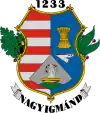 Brasão de armas de Nagyigmánd