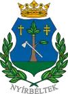 Brasão de armas de Nyírbéltek