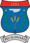 Brasão de armas de Pécsudvard