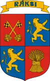 Brasão de armas de Ráksi