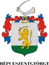Brasão de armas de Répceszentgyörgy