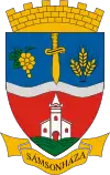 Brasão de armas de Sámsonháza