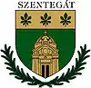 Brasão de armas de Szentegát