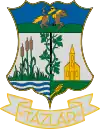 Brasão de armas de Tázlár