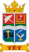 Brasão de armas de Tét
