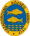 Brasão de armas de Tiszadorogma