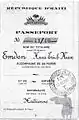 Passaporte haitiano do judeu Hans Erich Emden usado para fugir da Alemanha Nazista.